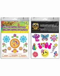 Spirit Halloween Hippie Tattoo