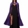 Spirit Halloween Purple Crush Velvet Cape
