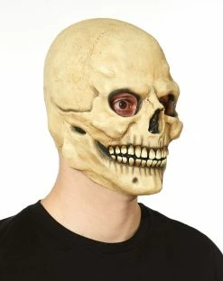 Spirit Halloween Over the Head Bone Skull Mask 4 Spirit Halloween Over the Head Bone Skull Mask -Halloween ACCESSORIES store 01224971 b