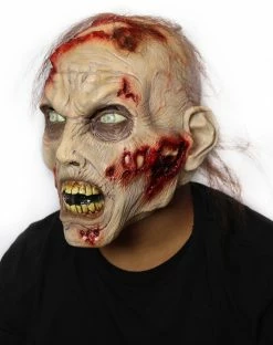 Spirit Halloween Undead Zombie Full Mask 6 Spirit Halloween Undead Zombie Full Mask -Halloween ACCESSORIES store 01224997 c