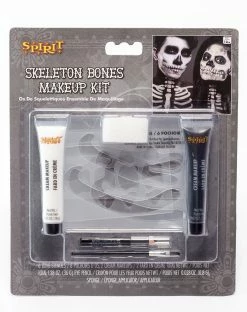 Spirit Halloween Skeleton Makeup Kit -Halloween ACCESSORIES store 01225879 e
