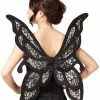Spirit Halloween Black Butterfly Wings