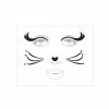 Spirit Halloween Black Cat Face Tattoo Decal