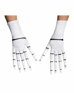 Spirit Halloween Jack Skellington Gloves - The Nightmare Before Christmas