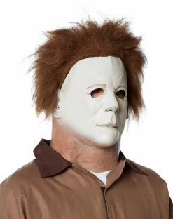 Spirit Halloween Michael Myers Full Mask - Halloween 2 -Halloween ACCESSORIES store 01242486 c