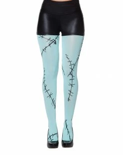 Spirit Halloween Stitched Sally Tights - The Nightmare Before Christmas