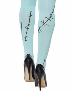 Spirit Halloween Stitched Sally Tights - The Nightmare Before Christmas -Halloween ACCESSORIES store 01244037 c