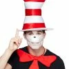 Spirit Halloween Cat in the Hat Top Hat Deluxe - Dr. Seuss