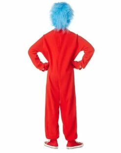 Spirit Halloween Kids Thing 1 and Thing 2 One Piece Costume - Dr. Seuss -Halloween ACCESSORIES store 01254069 d