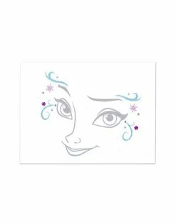 Spirit Halloween Elsa Face and Hand Decal - Frozen