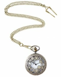 Spirit Halloween Steampunk Pocket Watch -Halloween ACCESSORIES store 01256015 d