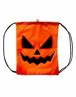 Spirit Halloween Dark Pumpkin Treat Bag