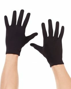 Spirit Halloween Black Gloves