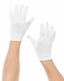 Spirit Halloween White Gloves