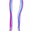 Spirit Halloween Multi Colored Hair Extensions