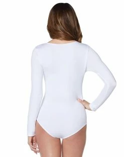 Spirit Halloween Long Sleeve White Bodysuit 8 Spirit Halloween Long Sleeve White Bodysuit -Halloween ACCESSORIES store 01263854 b