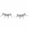 Spirit Halloween Black Glam Glitter False Eyelashes