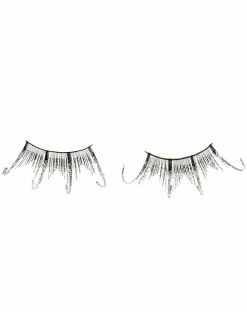 Spirit Halloween Black Glam Glitter False Eyelashes