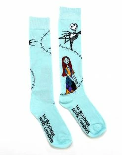 Spirit Halloween Stitched Sally Knee High Socks - The Nightmare Before Christmas