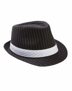 Spirit Halloween '20s Pinstripe Hat