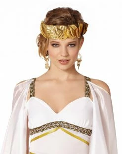 Spirit Halloween Gold Roman Wreath -Halloween ACCESSORIES store 01266329 d