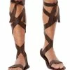 Spirit Halloween Roman Sandals