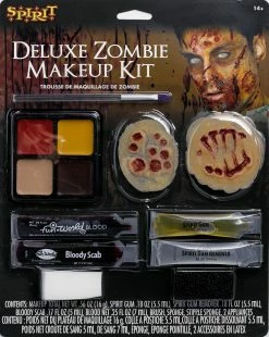 Spirit Halloween Zombie Makeup Kit - Deluxe -Halloween ACCESSORIES store 01268085 b