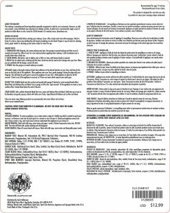 Spirit Halloween Zombie Makeup Kit - Deluxe -Halloween ACCESSORIES store 01268085 c