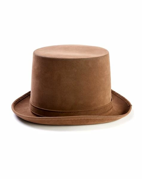 Spirit Halloween Brown Top Hat - Deluxe 2 Spirit Halloween Brown Top Hat - Deluxe - Image 2