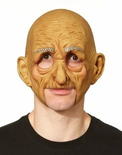 Spirit Halloween Chinless Old Man Half Mask
