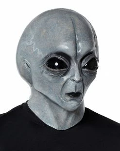 Spirit Halloween Area 51 Alien Full Mask -Halloween ACCESSORIES store 01271477 c