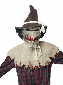 Spirit Halloween Animotion Scarecrow Full Mask -Halloween ACCESSORIES store 01274620 c
