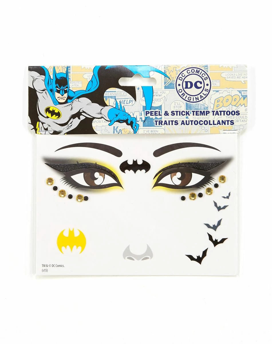 Spirit Halloween Batman Decals - DC Comics 1 Spirit Halloween Batman Decals - DC Comics
