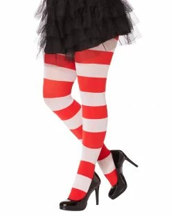 Spirit Halloween Cat In The Hat Striped Tights - Dr. Seuss