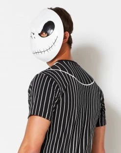 Spirit Halloween Jack Skellington Half Mask - The Nightmare Before Christmas 5 Spirit Halloween Jack Skellington Half Mask - The Nightmare Before Christmas -Halloween ACCESSORIES store 01278407 c
