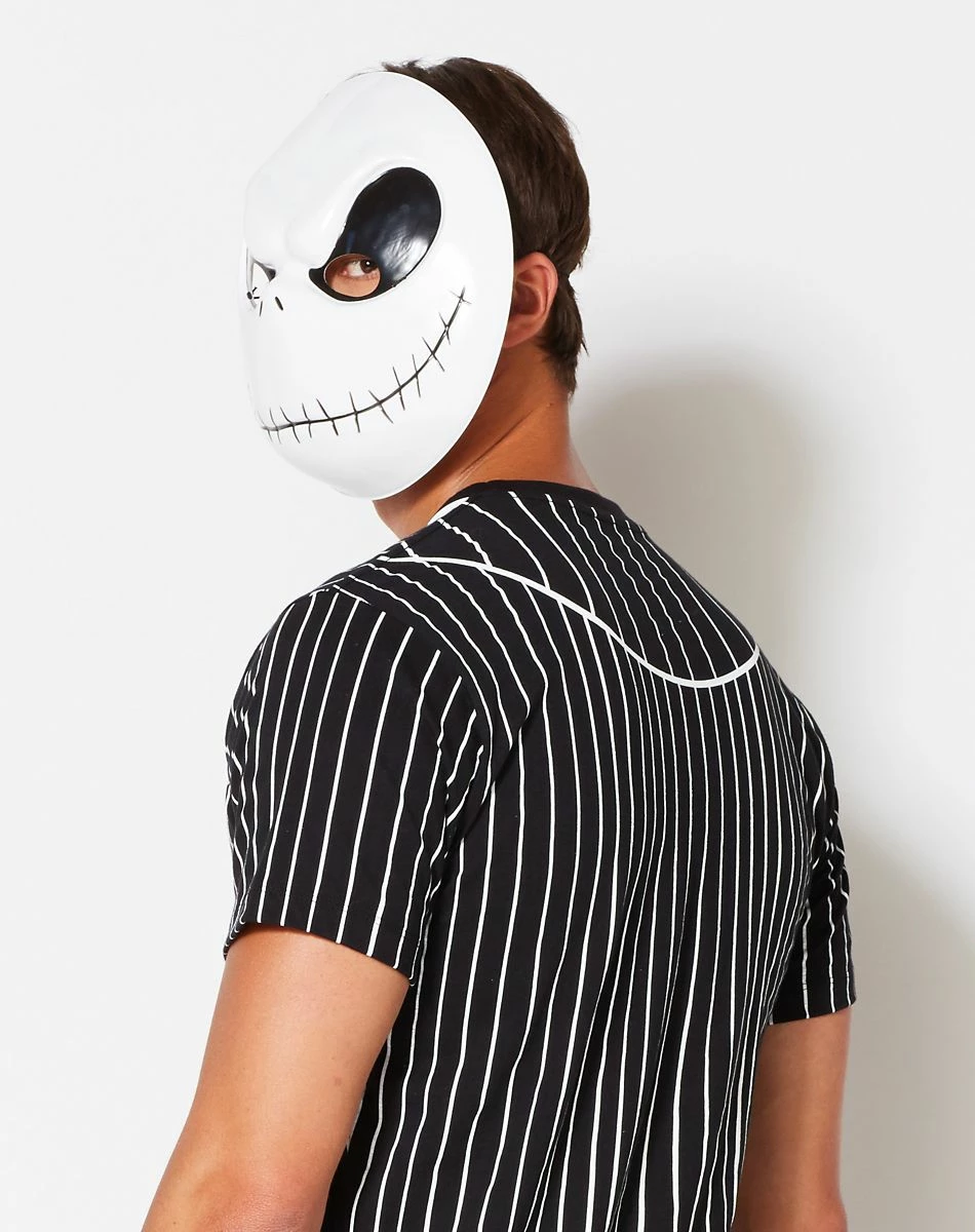 Spirit Halloween Jack Skellington Half Mask - The Nightmare Before Christmas 3 Spirit Halloween Jack Skellington Half Mask - The Nightmare Before Christmas - Image 3