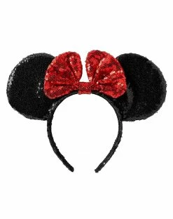 Spirit Halloween Sequin Minnie Mouse Headband - Disney
