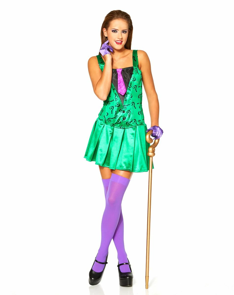 Spirit Halloween Riddler Corset - Batman 4 Spirit Halloween Riddler Corset - Batman - Image 4