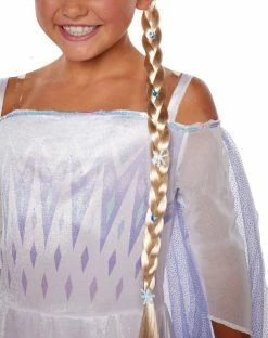 Spirit Halloween Braided Elsa Hair Headband - Frozen -Halloween ACCESSORIES store 01284322 c