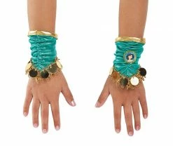 Spirit Halloween Kids Jasmine Wrist Cuffs - Aladdin