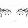 Spirit Halloween Spider Web Face Tattoo Decal