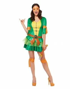 Spirit Halloween Adult TMNT Dress Costume -Halloween ACCESSORIES store 01288067 c