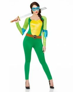 Spirit Halloween Adult Catsuit One Piece Costume - TMNT