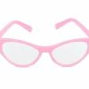 Spirit Halloween '50s Pink Rhinestone Cat Eye Glasses