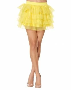 Spirit Halloween Yellow Tutu -Halloween ACCESSORIES store 01293992 c