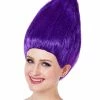 Spirit Halloween Purple Pointed Wig