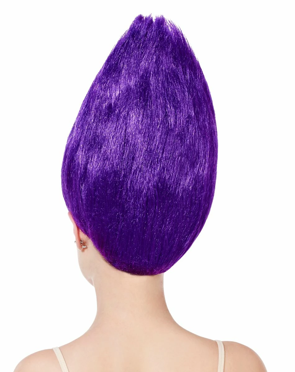 Spirit Halloween Purple Pointed Wig 2 Spirit Halloween Purple Pointed Wig - Image 2