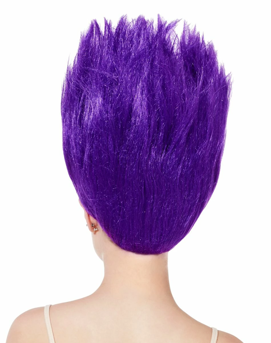 Spirit Halloween Purple Pointed Wig 4 Spirit Halloween Purple Pointed Wig - Image 4
