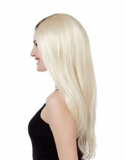 Spirit Halloween Blonde Black Roots Wig -Halloween ACCESSORIES store 01297316 c