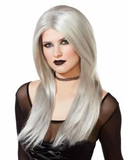 Spirit Halloween Gray Fashion Wig